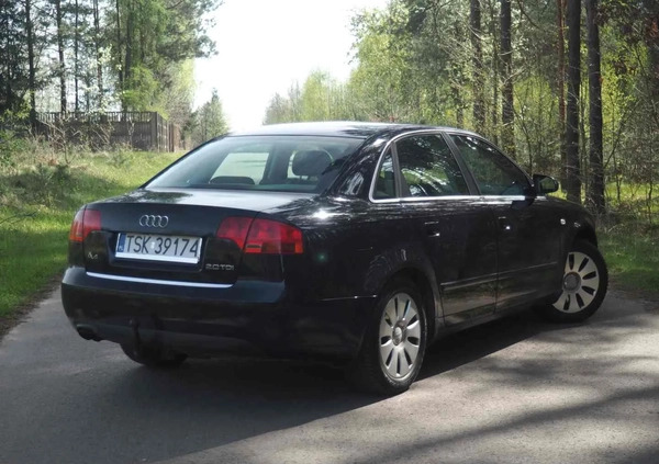 Audi A4 cena 13900 przebieg: 354300, rok produkcji 2005 z Krapkowice małe 667